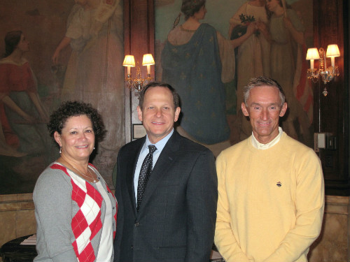 Karen Toal, Mayor Slay, Rick Frank 