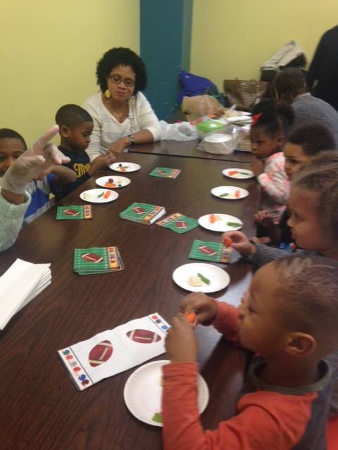 Let's Move! STL visits a Daycare for National Nutrition Month