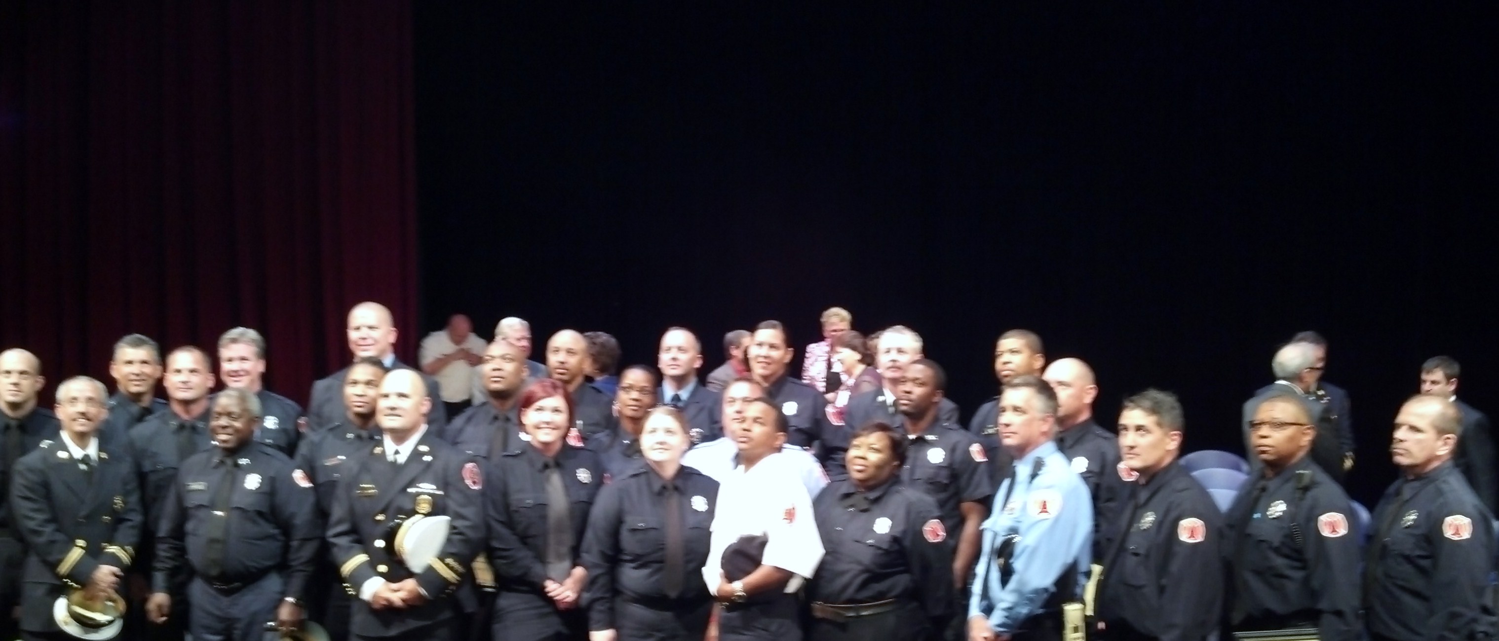 Honorees at the 2012 Lifesaving Awards Ceremony 