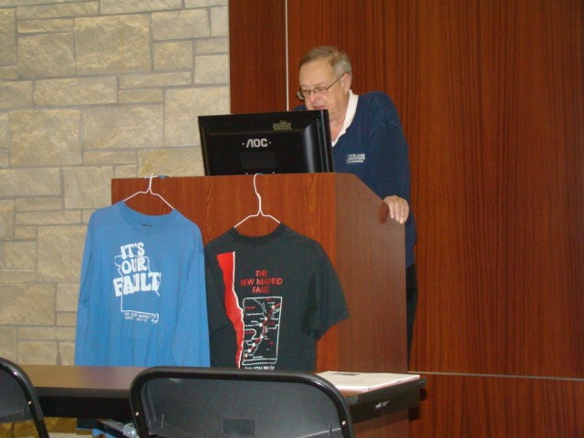 Ron Brendel, PE, makes a presentation on March 15, 2011.