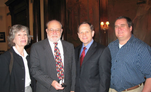 Janet Yung,  Nick Yung,  Mayor Slay and Todd Waelterman on March 16, 2012.  