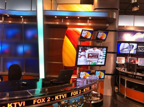 KTVI FOX 2's old news set is STL-TV's new news set.  Thanks, FOX 2!