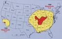 New Madrid Fault map