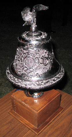 Ceremonial Fire Bell for the Final Bell Ceremony at the 2009 Firefighters Candlelight Vigil.
