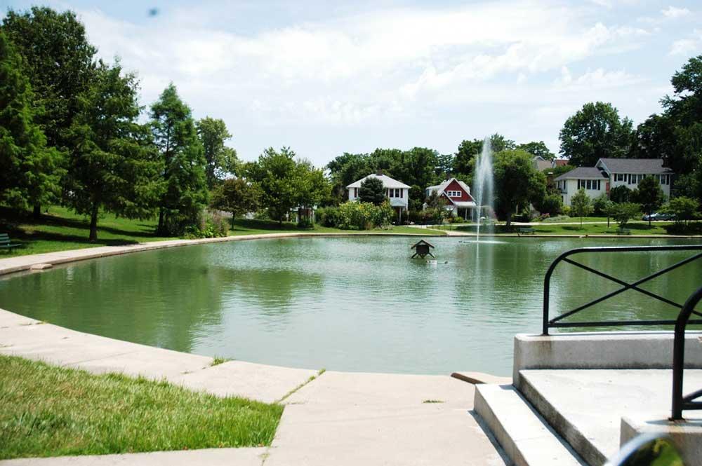 Clifton Heights Lake Clifton Heights Park City of St. Louis Parks